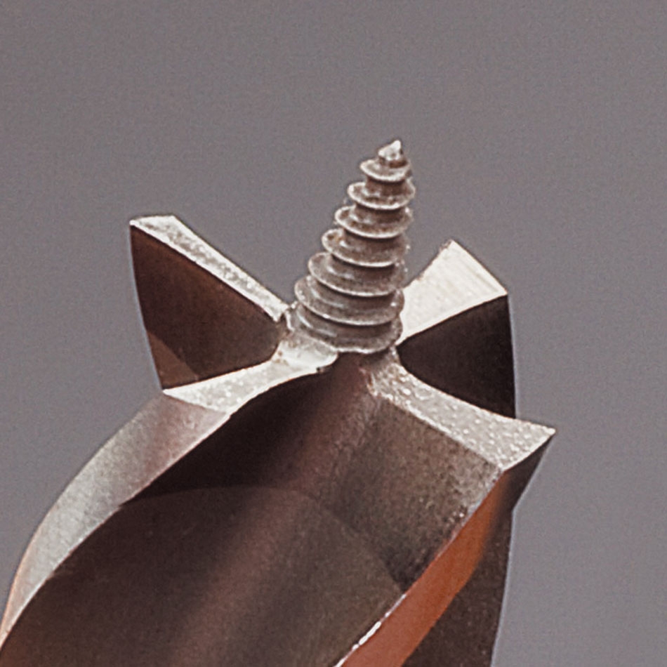 HL-797 Bi-Metal 4-Spur & 4-Flute Auger Bit (PATENT)